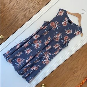 Floral, fit and flare dress!